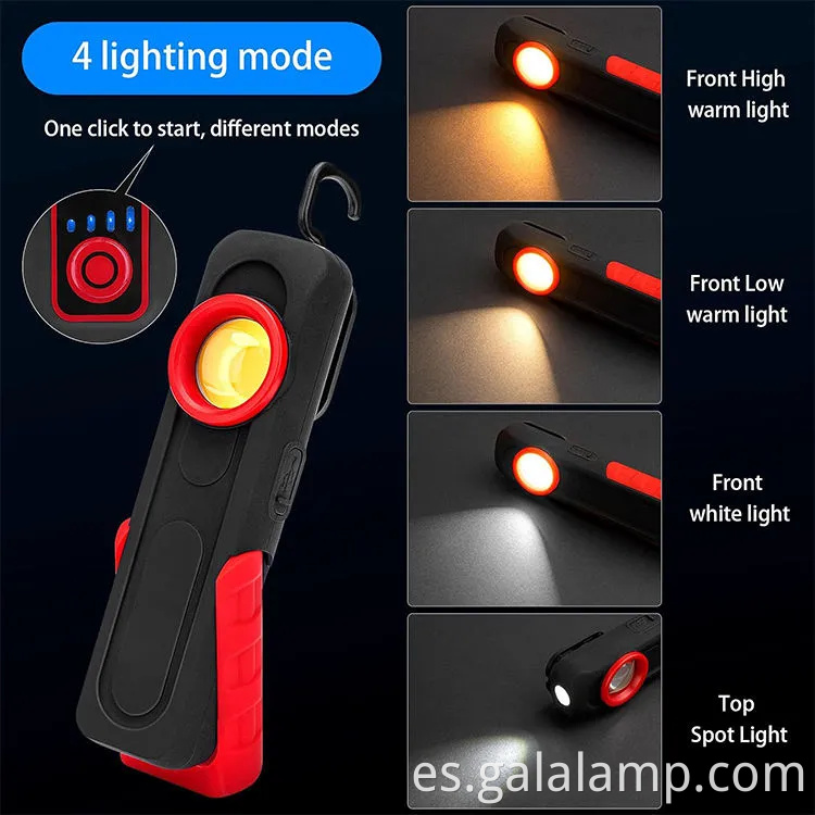 Luz de trabajo de mazorg Magnetic ultra brillo para reparaciones automotrices